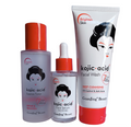 Kojic Acid Face Wash, Toner & Serum Brightening Combo