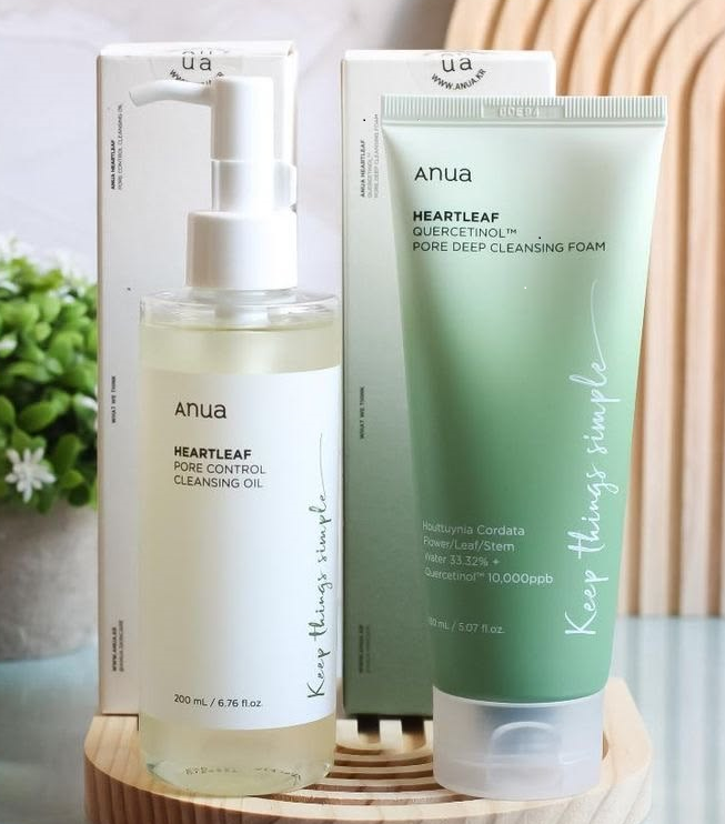 Anua Double Cleansing Set