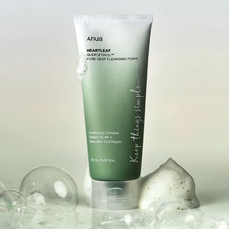 Anua Heartleaf - Quercetinol Pore Deep Cleansing Foam